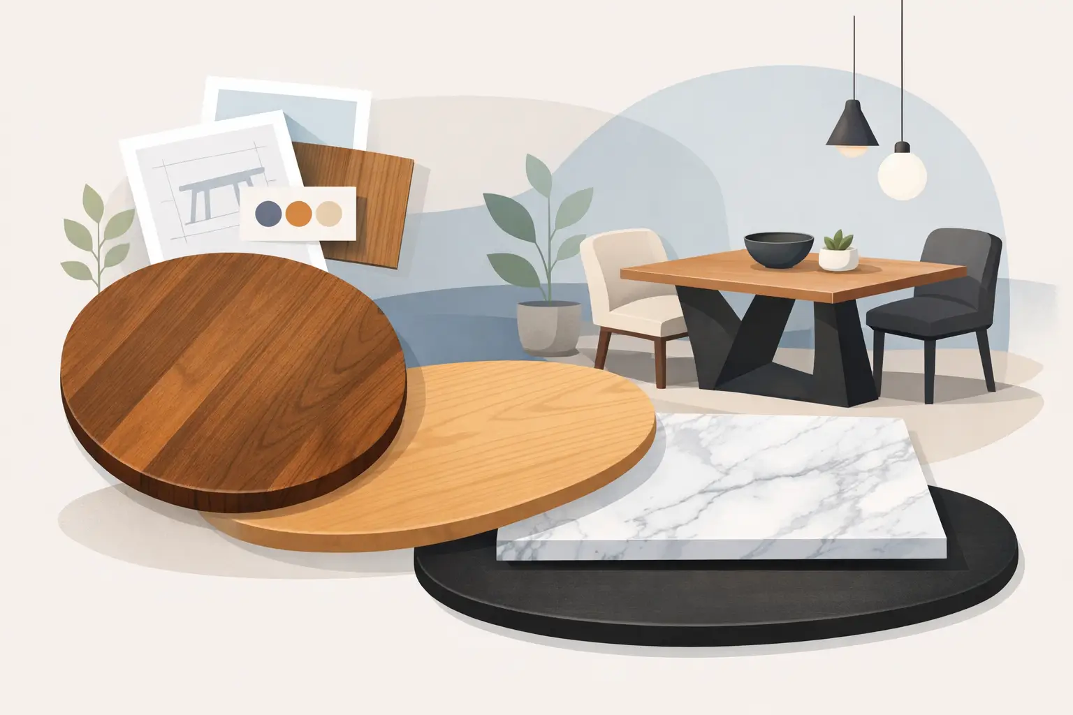 Custom Dining Table Top Buying Guide