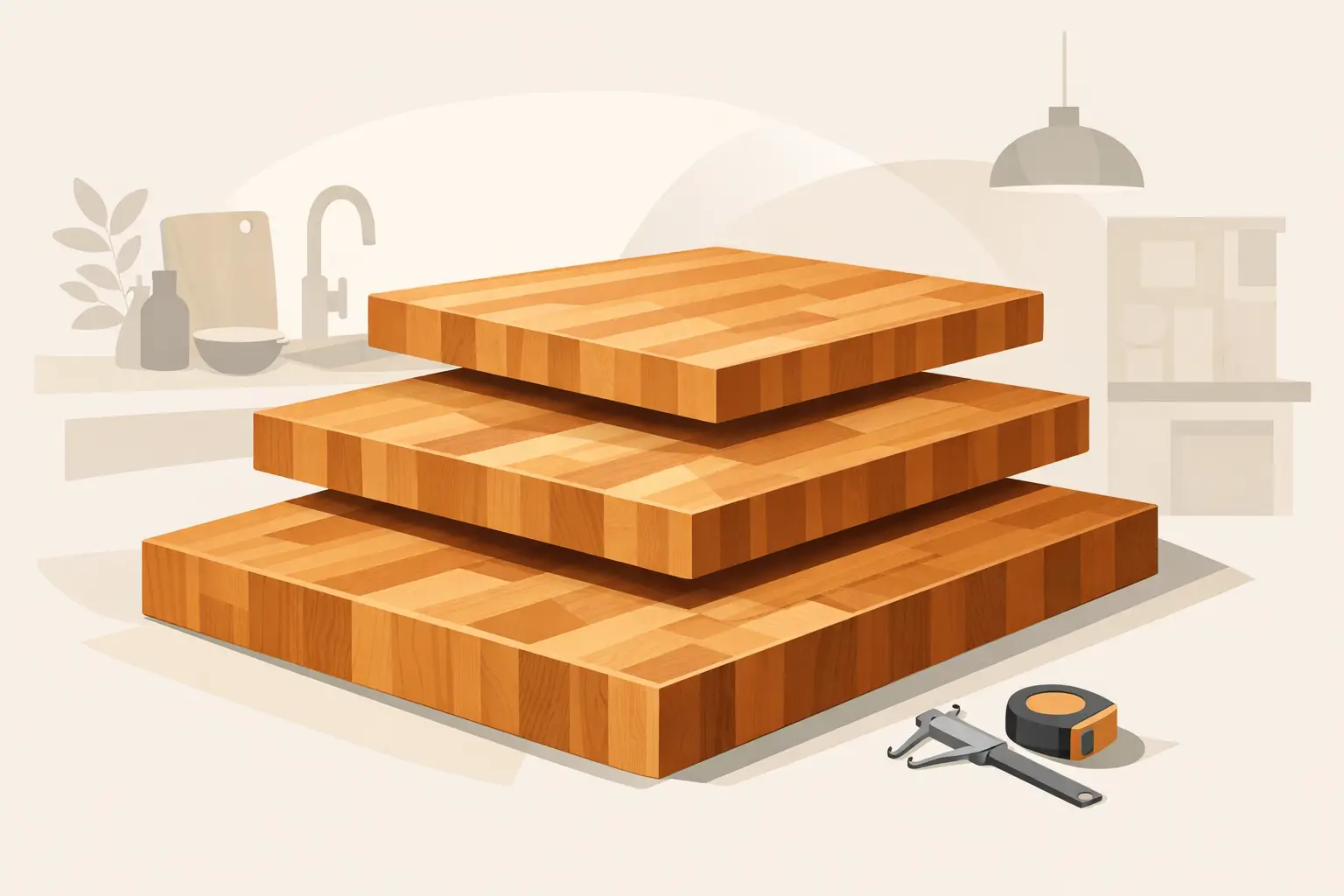 What Thickness for Butcher Block Countertops?
