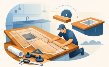 A Guide to Countertop Templating for Custom Wood