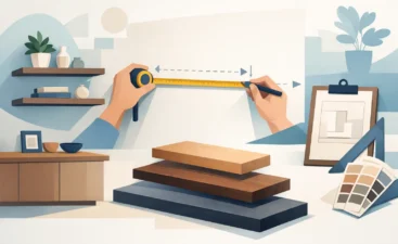 How to Order Custom Floating Shelves That Fit