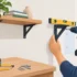 How to Mount Shelf Brackets Without Guesswork