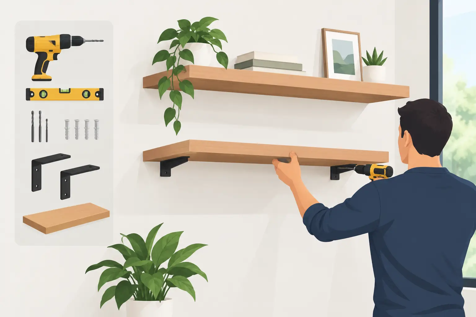 A Practical Guide to Floating Shelf Installation