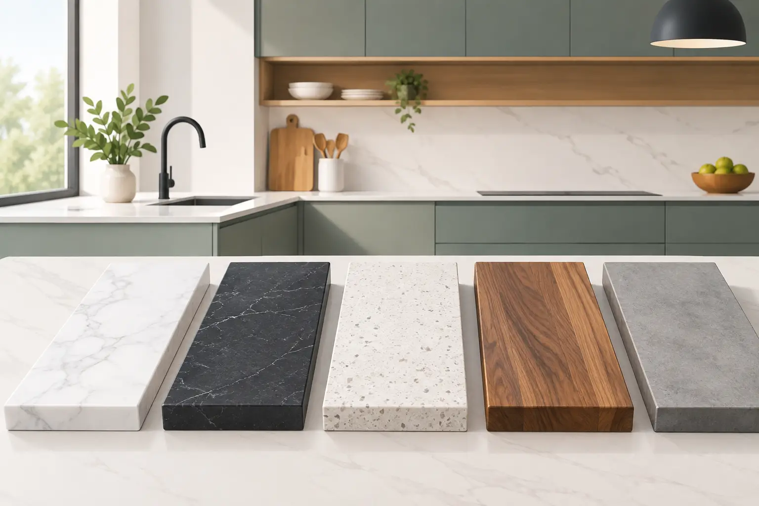 Countertop Materials Comparison for Real Kitchens