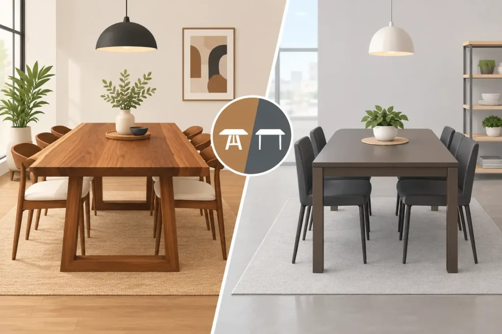 Custom Dining Table vs Store Bought - Which Is Better?
