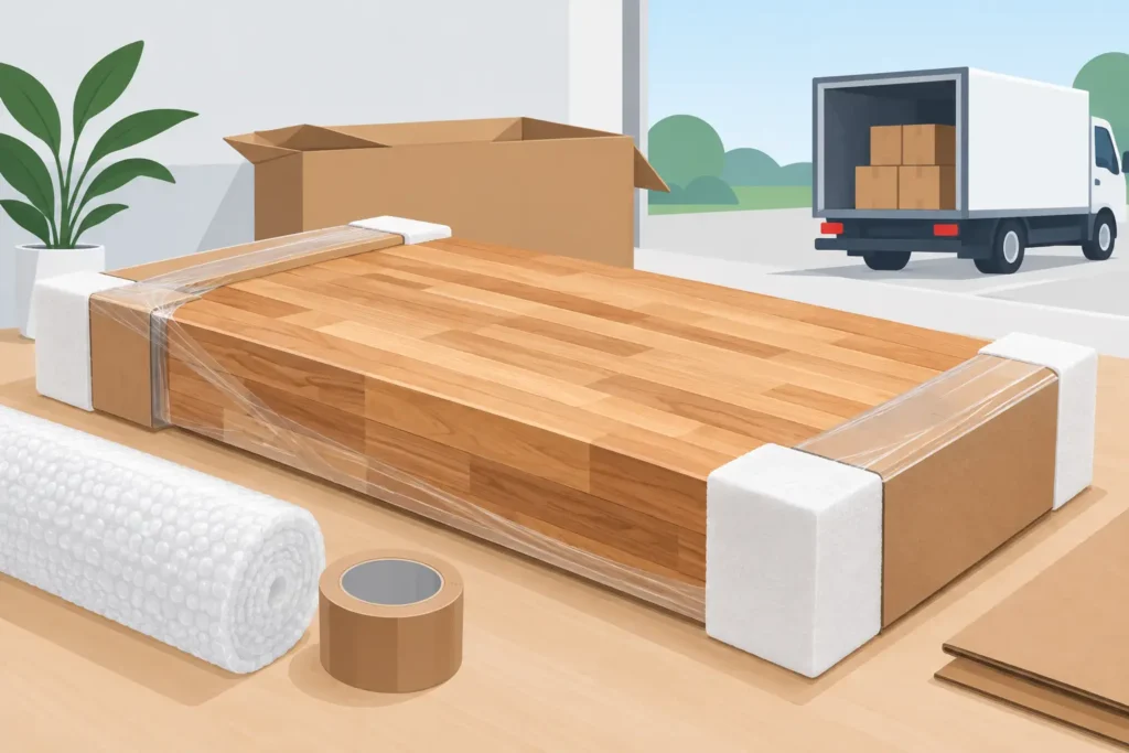 How to Ship Butcher Block Countertop Safely